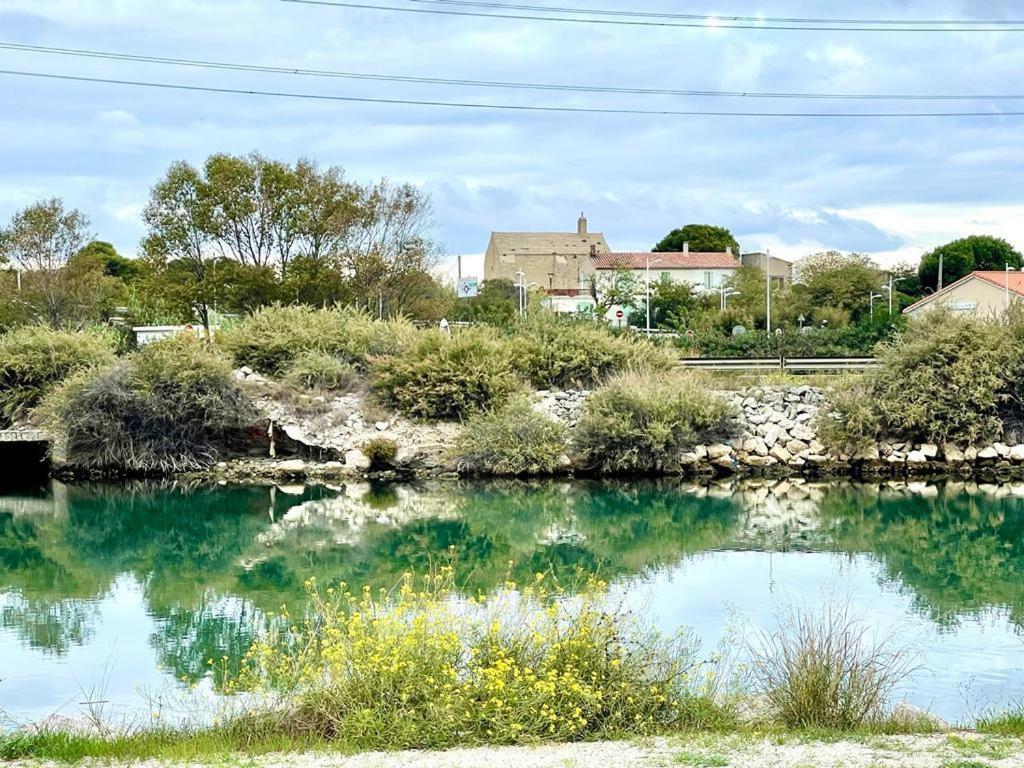Perle Du Rivage - Plage 50M, Clim, Wifi, 2 Pers Fos-sur-Mer Extérieur photo