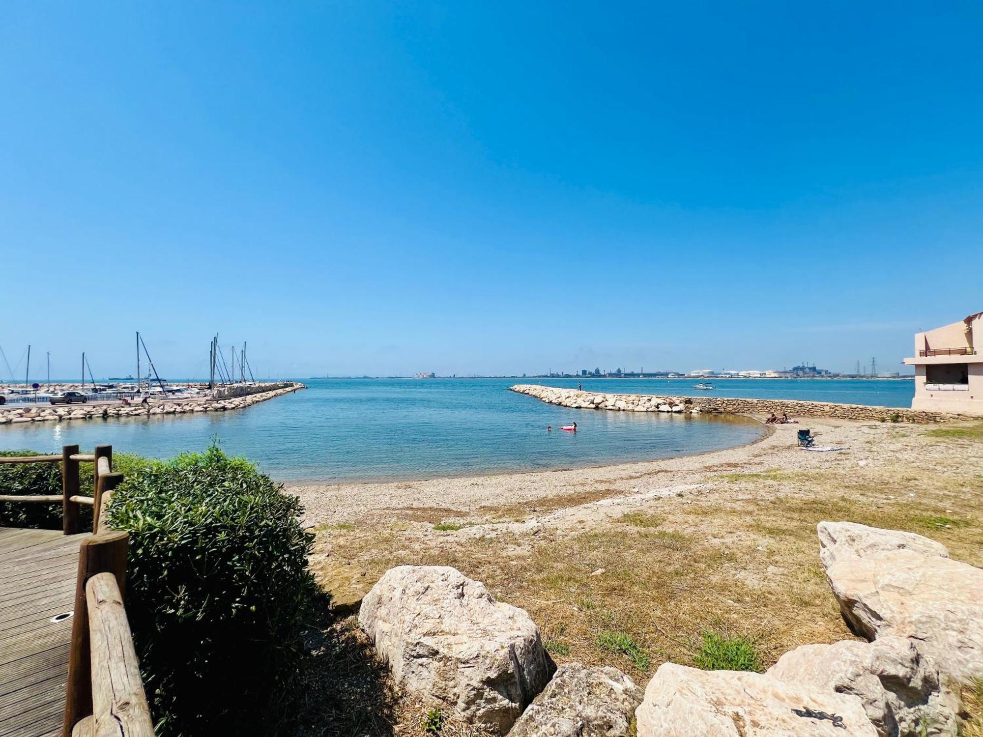 Perle Du Rivage - Plage 50M, Clim, Wifi, 2 Pers Fos-sur-Mer Extérieur photo