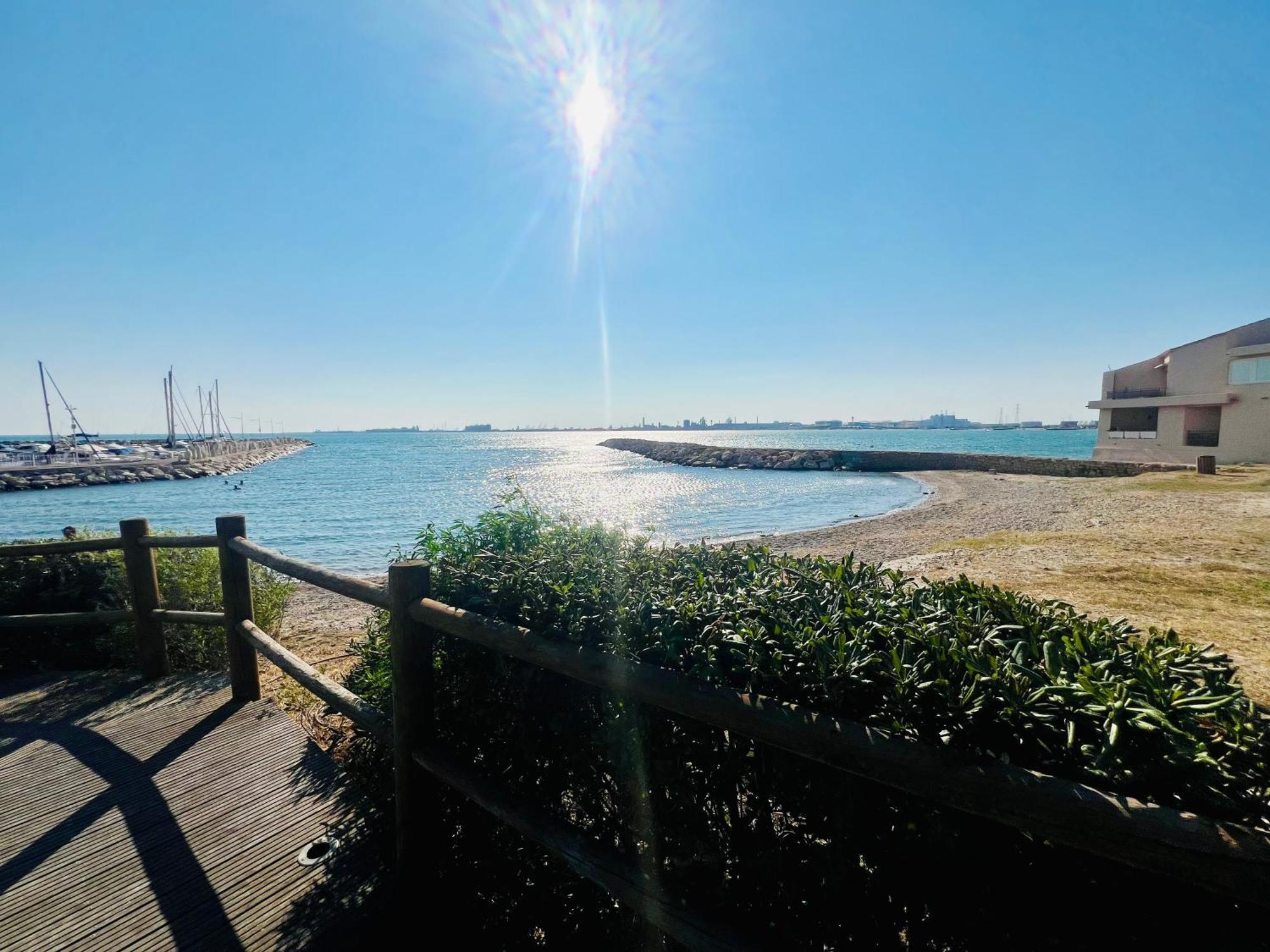 Perle Du Rivage - Plage 50M, Clim, Wifi, 2 Pers Fos-sur-Mer Extérieur photo