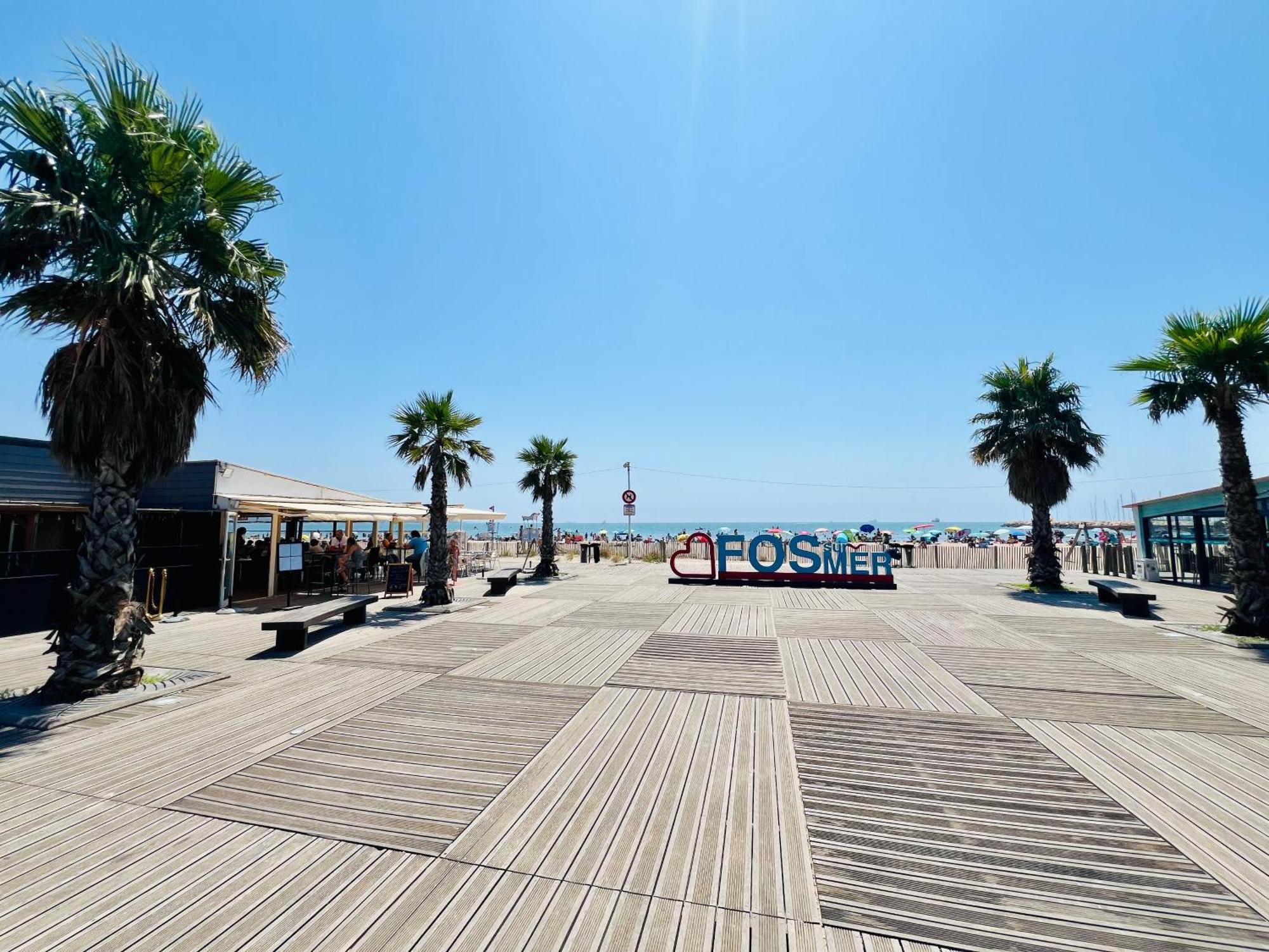 Perle Du Rivage - Plage 50M, Clim, Wifi, 2 Pers Fos-sur-Mer Extérieur photo